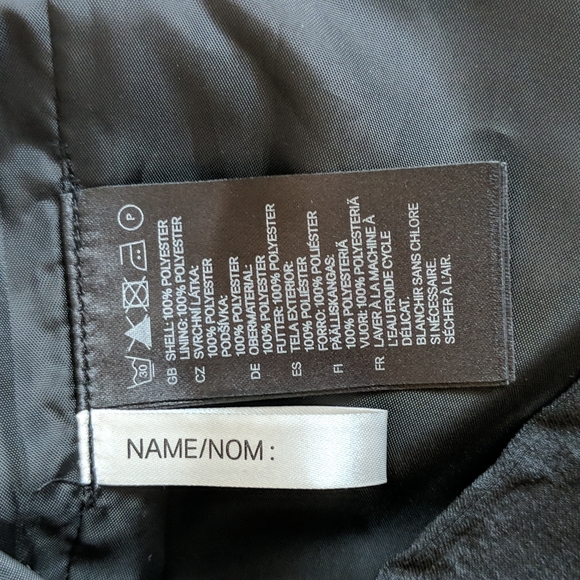 H&M girls classic black a-line fancy party dress with bow 4-5 YRS - Picture 4 of 9